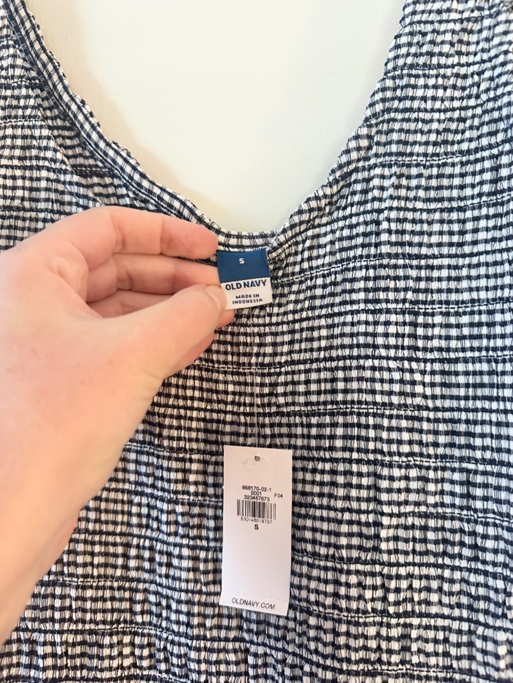 NWT Old Navy Smocked Midi Dress - Picture 5 of 7